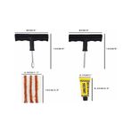 7 Parça Araba Motorsiklet Otomobil Bisiklet Lastik Tamir Kiti Set