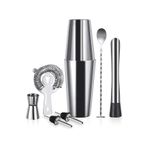 7 Parça Avantajlı Kokteyl Set Boston Shaker 750 ML
