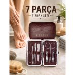 7 Parça Çelik Manikür Pedikür Seti