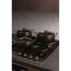 7 Parça Granada Granit Tencere ve Tava Seti – 20 cm 2.5l, 24 cm 4.5l, 26 cm Basık 3l, 26 cm Tava