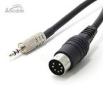 7 Pin Din 3.5 mm 1.5 Metre Stereo Kablo