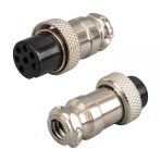 7 Pin Metal Dişi Konnektör Mayk Fiş (M16 - 16Mm)