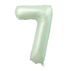 7 Rakam Adaçayı Folyo Balon 34 İnç 76-82 Cm