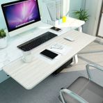 7 renk ahşap klavye tepsi ergonomik masa genişletici kol dayama raf katlanabilir K braketi yer tasarrufu ve konfor için