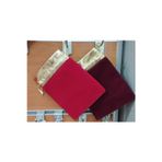 7 Renk Lameli Kadife Ipli Kese,Dağıtmalık Çerez Ve Kına Kesesi, 100 Adet 12X14 Cm Bordo Kadife Kese