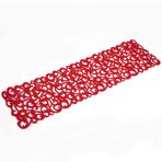 7 Renk Masa Örtüsü, Dikdörtgen Şekil Keçe Masa Örtüsü Koşucu Placemats Yemek Masası, Partiler, Çiftlik Evi, Şükran Günü için Masa Paspasları(big red)