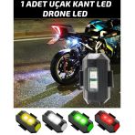 7 Renkli Rgb Led Motosiklet Uyarı Kaza Önleyici Mini Pilli Sinyal Led Drone Led Uçak Kanat Led