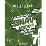 7. Sınıf Din Kültürü ve Ahlak Bilgisi Deneme