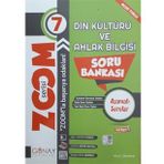 7. Sınıf Din Kültürü Zoom Soru Bankası Günay Yayınları
