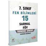 7. Sınıf Fen Bilimleri 15 Sarmal Föy Deneme Sınavı