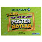 7. Sınıf Fen Bilimleri Poster Notlar Kr Akademi Yayınları