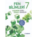7 Sınıf Fen Kazanım Odaklı Soru Bankası Tudem Yayınları