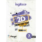 7. Sınıf İngilizce 2D Ders Defteri Ev Çalışmaları-Pergel Yayınları
