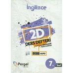 7. Sınıf İngilizce 2d Ders Defteri Pergel Yayınları