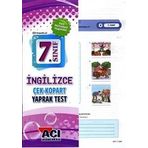 7. Sınıf İngilizce Çek Kopart Yaprak Test - kollektif
