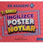 7.Sınıf İngilizce Poster Notlar