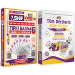 7.sınıf Iokbs Paket 7li Tıpkı Basım/tüm Dersler Tek Kitap Çözümlü Çıkmış Soru Bankası 2li Set