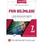 7. Sınıf LGS Fen Bilimleri Başarı Seti-Fen Bilimleri Yayınları