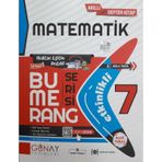 7. Sınıf Matematik Etkinlikli Bumerang Serisi Günay Yayınları
