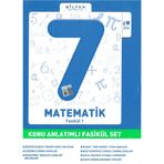 7. Sınıf Matematik Konu Anlatımlı Fasikül Set - Bilfen Yayınları