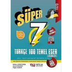 7. Sınıf Süper Türkçe 100 Temel Eser - Yeni Nesil Paragraf Deneme Kitabı