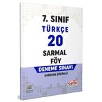 7. Sınıf Türkçe 20 Sarmal Föy Deneme Sınavı