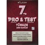 7.sınıf Türkçe Pro Test Soru Bankası Bilfen Yayınları