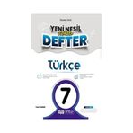 7. Sınıf Türkçe Yeni Nesil Nitelikli Defter Nitelik Yayınları