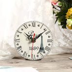 7 Türler Ev Ofis Yatak Odası Dekorasyonu Için Vintage Ahşap Yuvarlak Duvar Saatleri, Eşsiz, Pille Püyün Partili, Malzeme, Seçilecek Birçok Tür, Ahşaptan Yapılmış, Çevre Dostu, Kolay (#6)