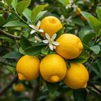 7 Yaş Aşılı Yediveren Mayer Limon Fidanı *üzeri Çiçekli*