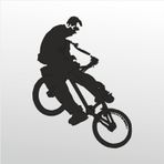70 cm Bisiklet Folyo Sticker