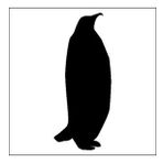 70 cm Penguen Folyo Sticker