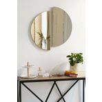 70 cm Yuvarlak Duvar Dekorasyon Aynası - Konsol Üstü Salon Dekorasyon Aynası-396