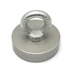Ø70 mm Deniz Mıknatısı - Kancalı Kurtarma Mıknatısı - 150 kg Taşıma Gücü
