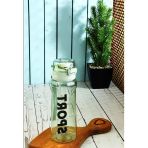 700 ml Pipetli Su Matarası, Yeşil Renk Seçeneği