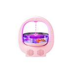700ml Akvaryumlu RGB Bluetooth Çift Hoparlör ve Hava Nemlendirici