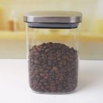700ML Sızdırmaz Vakumlu Metal Kapaklı Borosilikat Cam Kavanoz – Hava Geçirmez & Dayanıklı Gıda Saklama Kabı (10CM x 13CM) - standart
