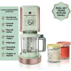 709 Ml, Frappe, Ninja Creami Deluxe 10-In-1 Dondurma Makinesi (Frozen Yoğurt) Yedek Dondurma Kaplı - Pembe