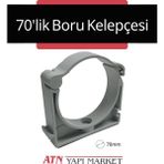 70'lik Boru Kelepçesi - Geniş Çaplı Boru Sabitleme Kelepçesi