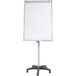 70X100 cm Yıldız Mobil Ayaklı Lamine Yazı Tahtası Beyaz - Ahşap - Beyaz - Seçenek 1
