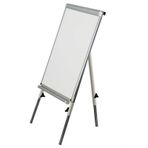 70X100 Teleskopik Ayaklı Flipkartlı Beyaz Laminat Yazı Tahtası