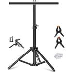 70X100CM Fon Perde Tutucu Pvc Background Backdrop Çekim Standı T Stand Bar + Mini Tripod