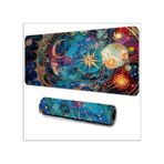 70X30 cm Antik Astrolojik Tasarım Kaydırmaz Taban Speed Yüzey Oyuncu Mouse Pad Gaming