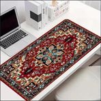70X30 cm Dekoratif Halı Temalı Kaydırmaz Taban Speed Yüzey Oyuncu Mouse Pad Gaming