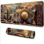 70X30 cm Denizci Haritası Tasarımı Kaydırmaz Taban Speed Yüzey Oyuncu Mouse Pad Gaming