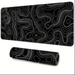 70X30 cm Soyut Tasarım Temalı Kaydırmaz Taban Speed Yüzey Oyuncu Mouse Pad Gaming