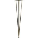 71 Cm Firkete Metal Mil Masa Sehpa Ayağı Gold Sarı