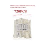 720 Adet 1pf/10uf 1206 Kılıf Smd Kondansatör Seti 36 Farklı Değerde Şeffaf Poşette