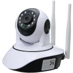 720 P Kablosuz Ip Kamera Güvenlik Ağı Cctv Kamera Pan Tilt Gece Görüş Wifi Webcam - Beyaz