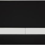 740-1101-Vitra Select Kumanda Paneli - Siyah Cam Slach Krom Buton